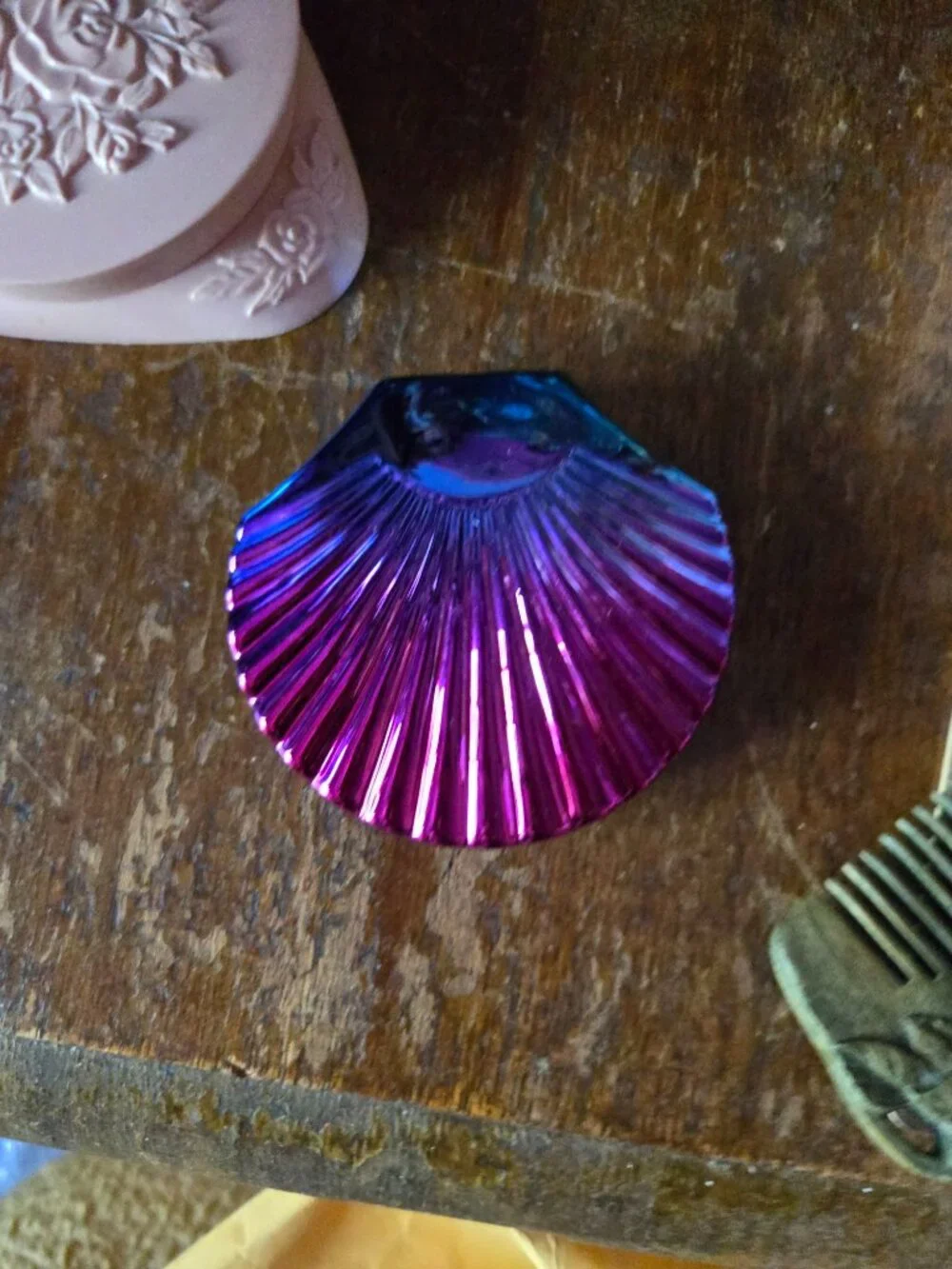 Purple iridescent
